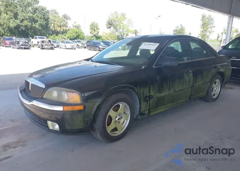 2000 Lincoln Ls V8 Auto из США, поврежденный, VIN 1LNHM87A3YY932237